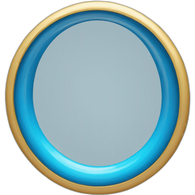 Blue ring emoji