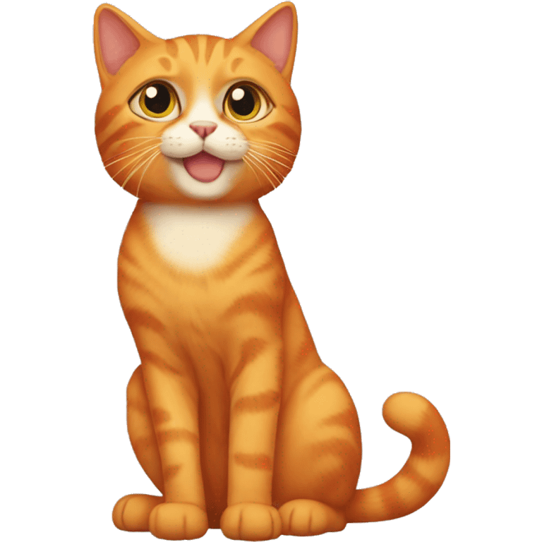 Orange cat marsey emoji