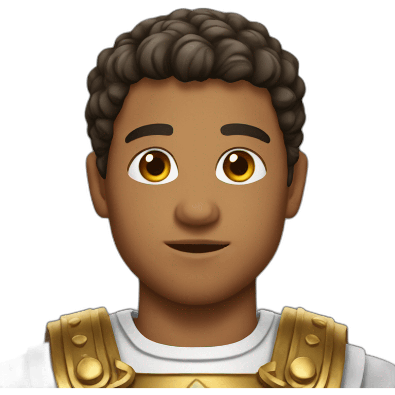 strong young roman man emoji