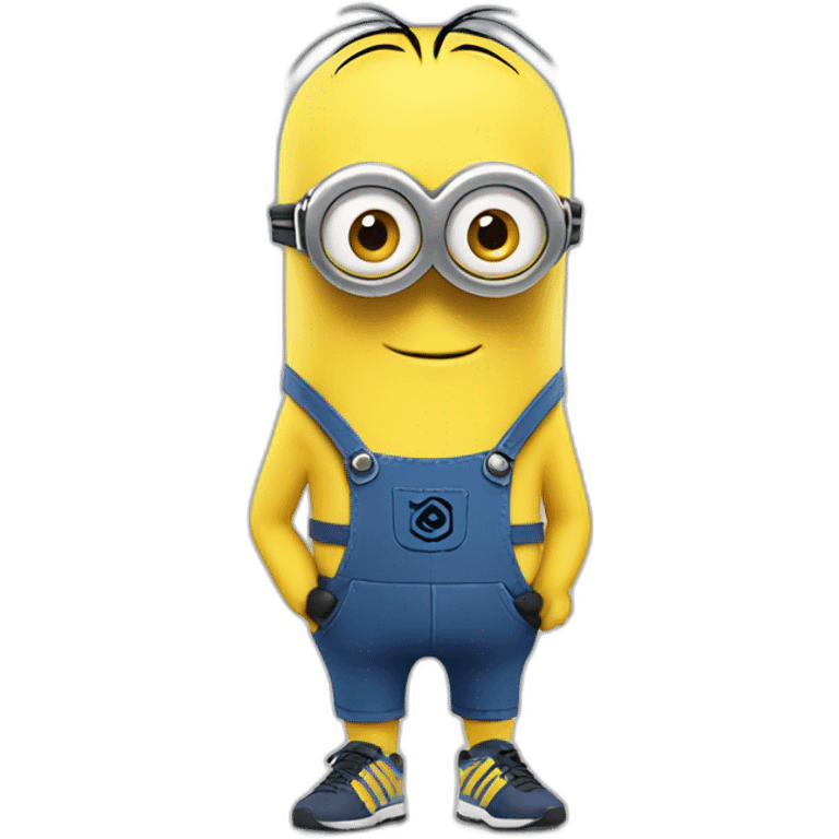 minion in sport clothing emoji