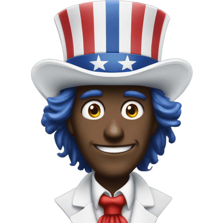 Uncle Sam with eyes X’d out emoji