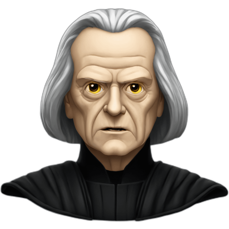 Emperor Shiev Palpatine (black robe) Star Wars The return of the jedi emoji