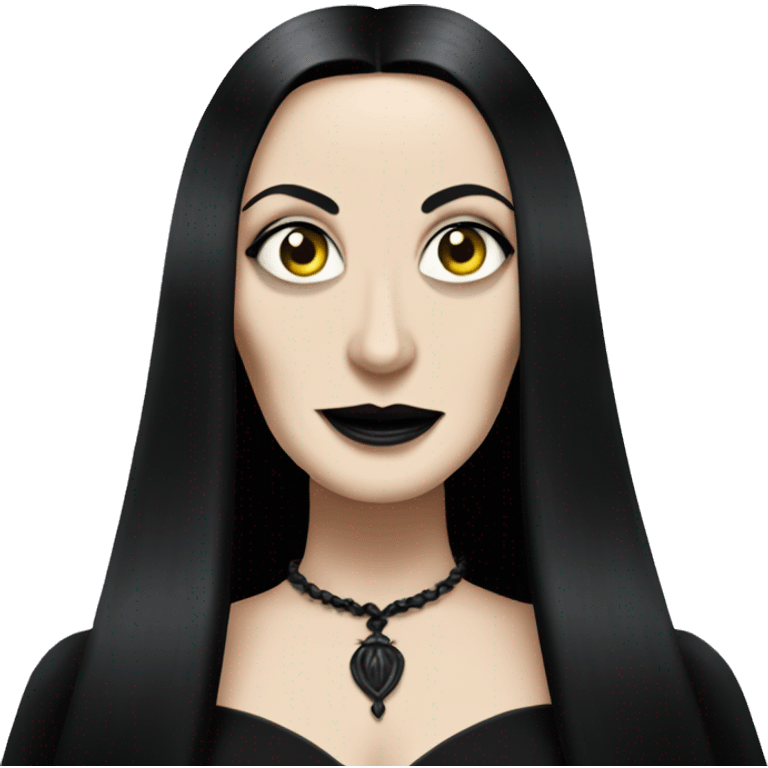 morticia addams  emoji