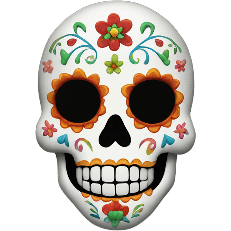 Sugar skull Zia  emoji