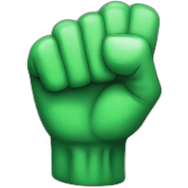 green fist emoji