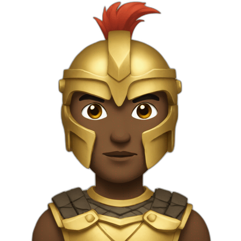 golden warrior emoji