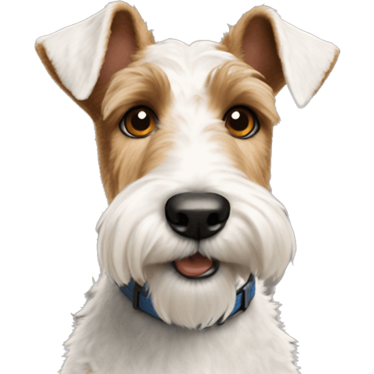 wire fox terrier  emoji