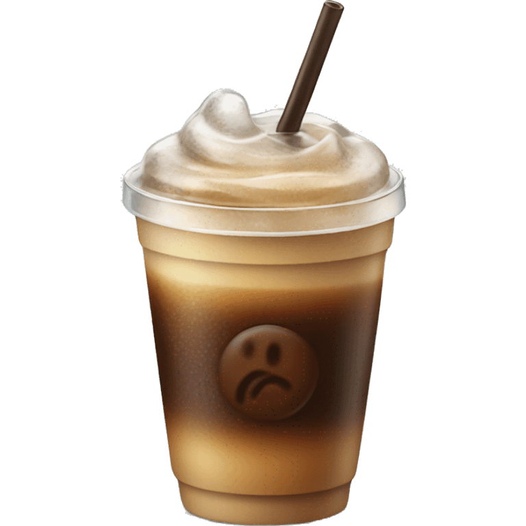 Iced coffe emoji