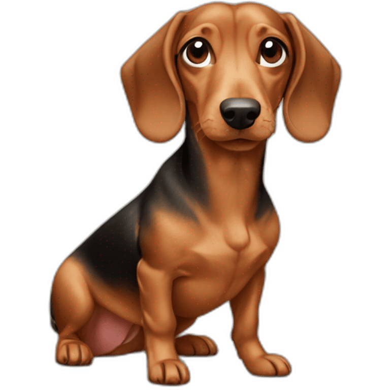 Dashchund emoji