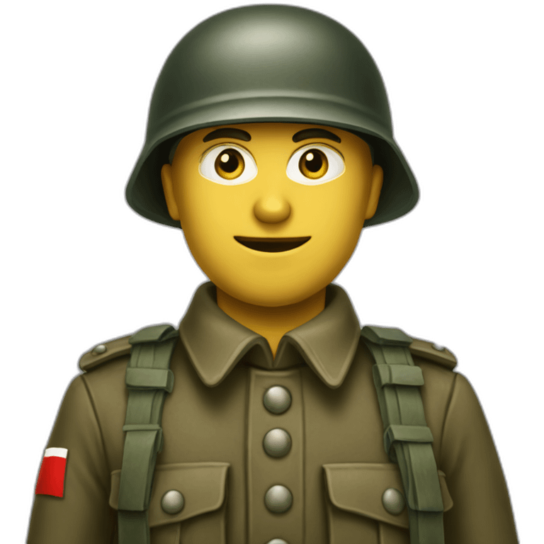 A german soldier drom 1940 emoji