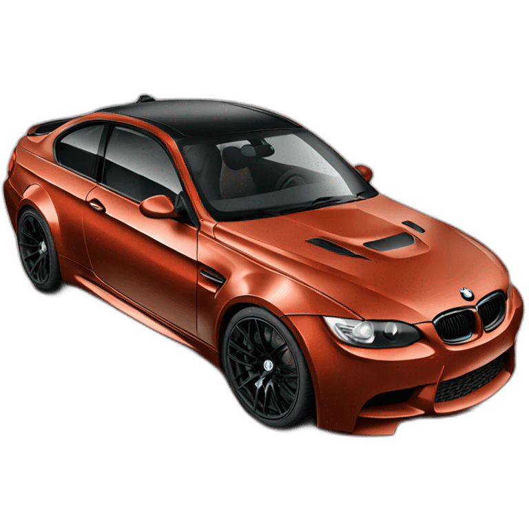 Bmw M3 black emoji