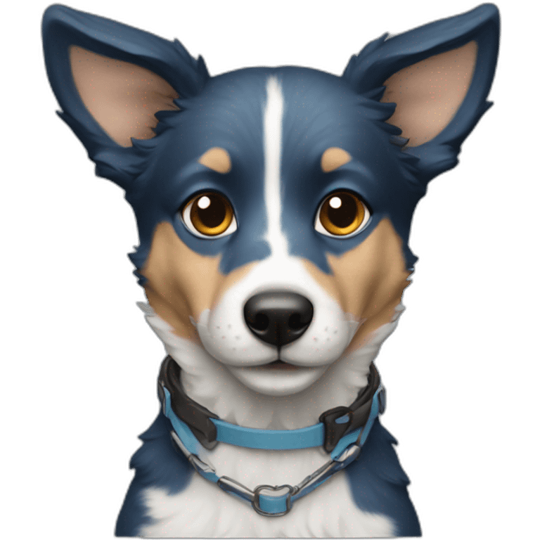 Blue healer emoji