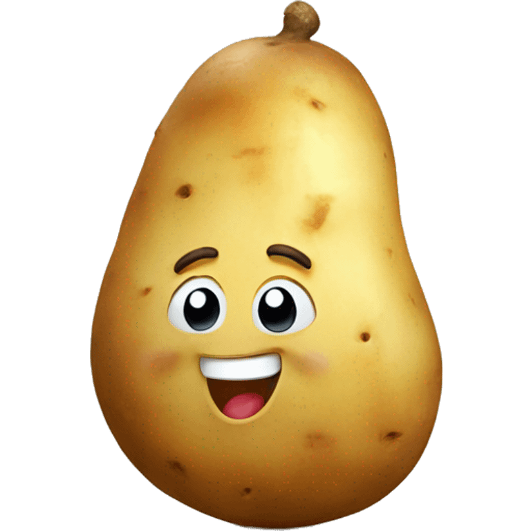 Happy potato  emoji