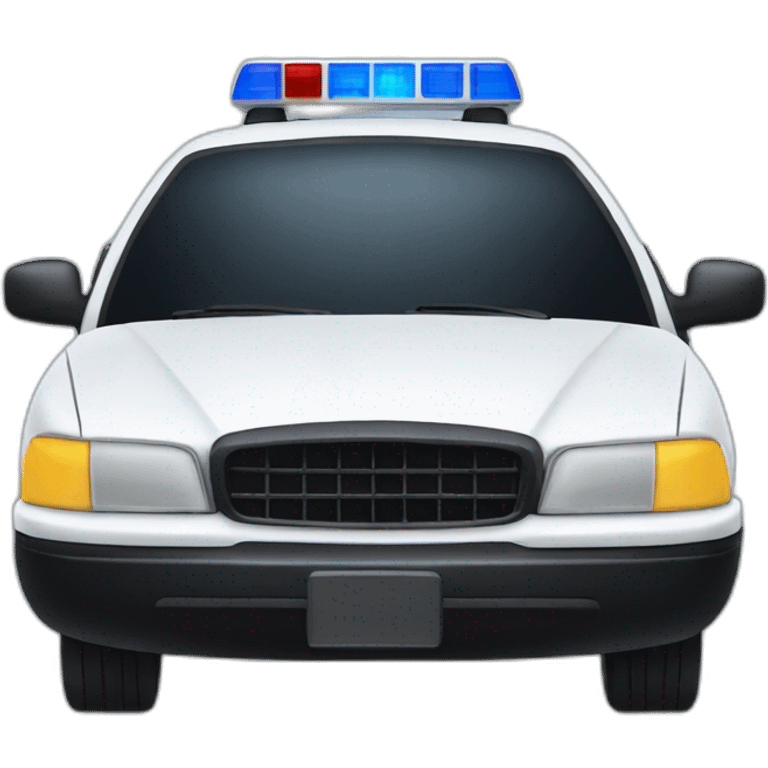 police car emoji