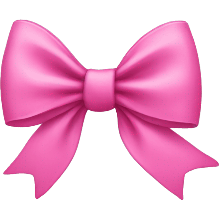 Pink bow emoji