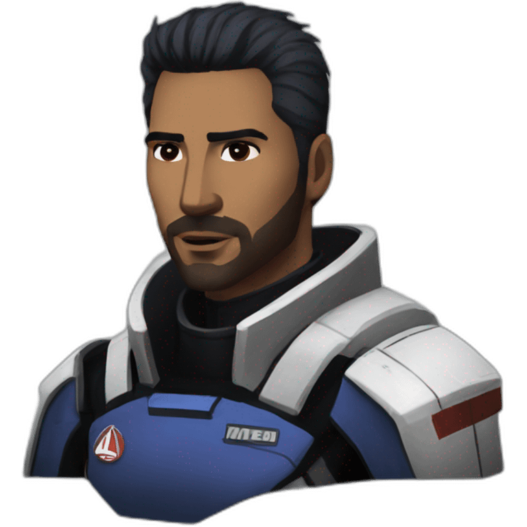 commander shepherd mass effect emoji