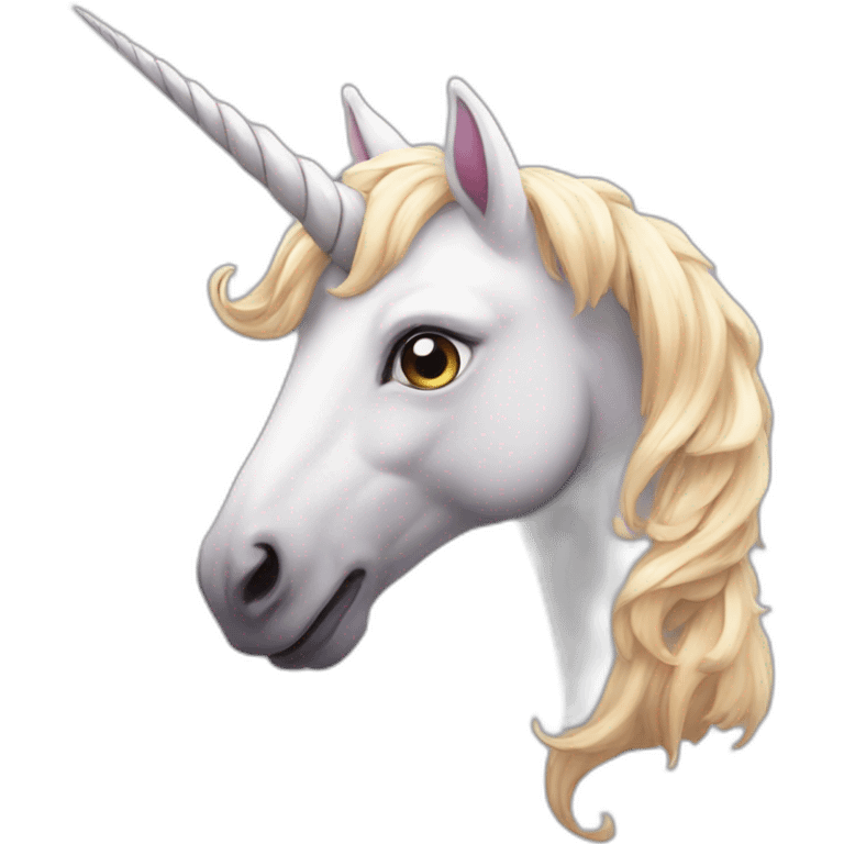 fantastical unicorn emoji