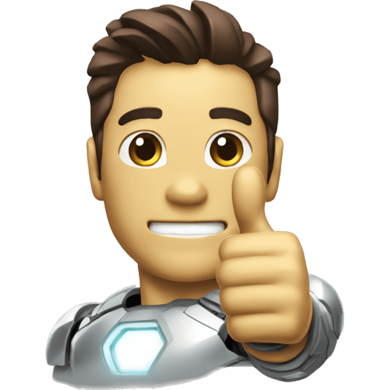 iron man thumbs up emoji