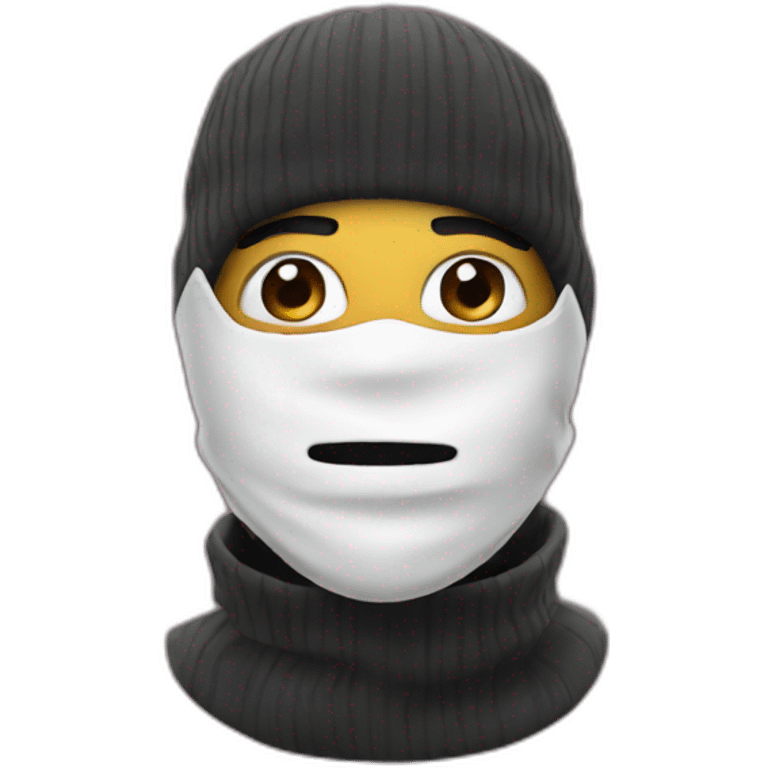 ski mask emoji