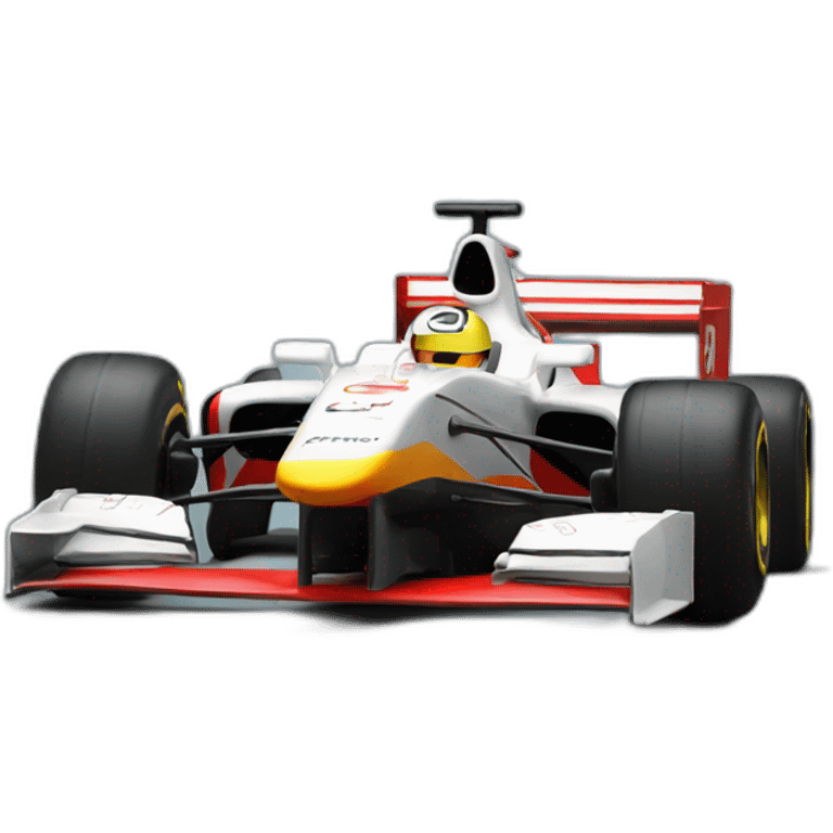 Formula 1 car emoji