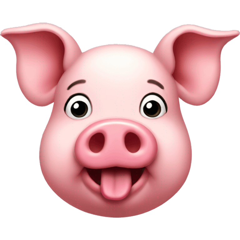 Lipstick on a pig gif emoji