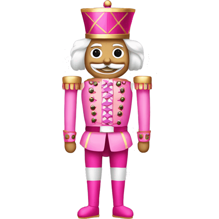 pink nutcracker  emoji