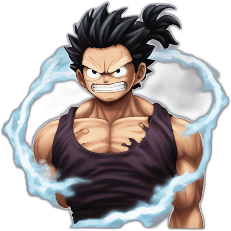 Luffy gear 4 boundman emoji