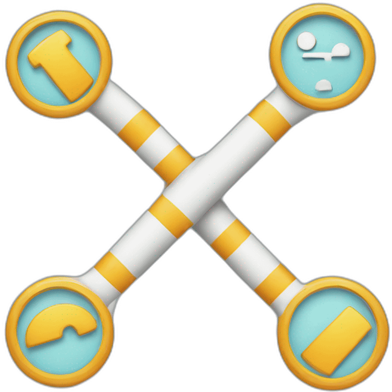 emoji split in half, with one side showing a check mark for 'true' and the other side a cross for 'false', possibly with a balance scale to represent weighing the options. emoji