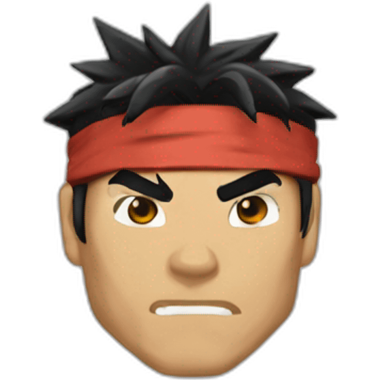 Ryu street fighter emoji