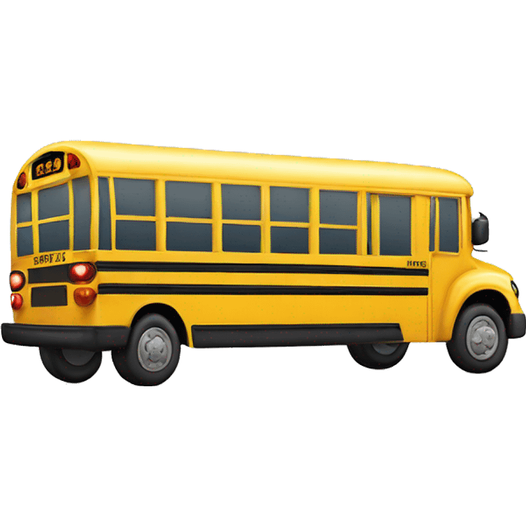 school bus with old people aboard emoji