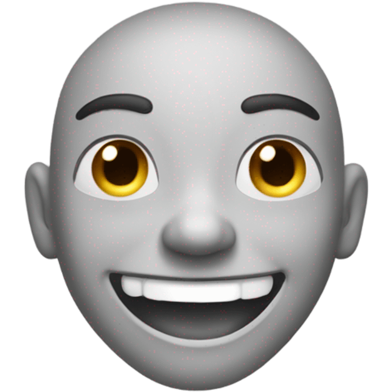 Smiling emoji with kicking feet emoji