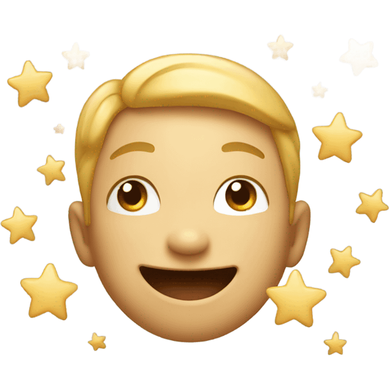 A cute little stars emoji