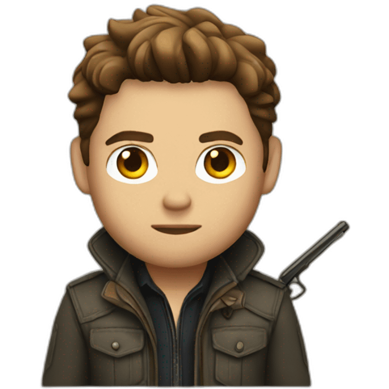 Dean Winchester hunting emoji