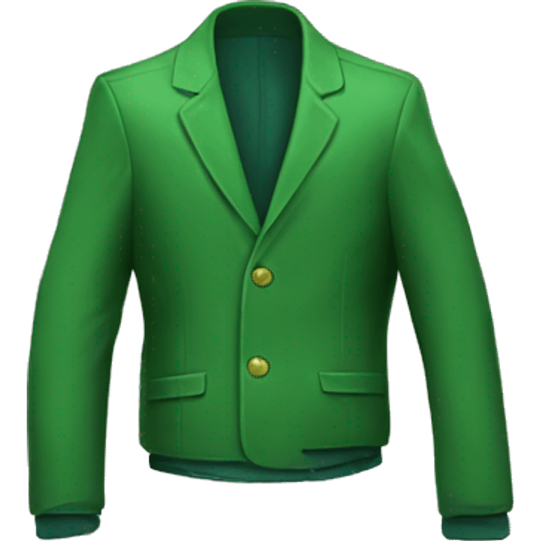  Green jacket  emoji