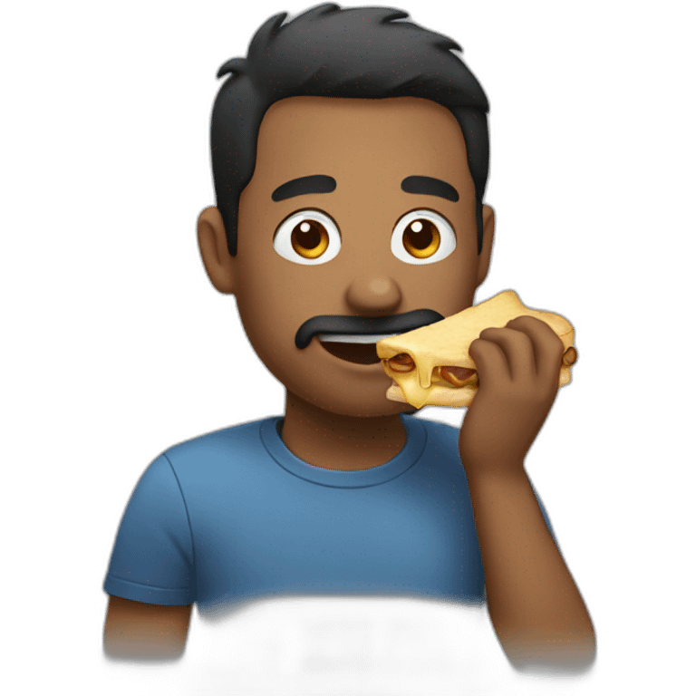 Men Eating  emoji