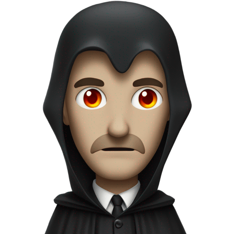 evil devil cloak suit emoji