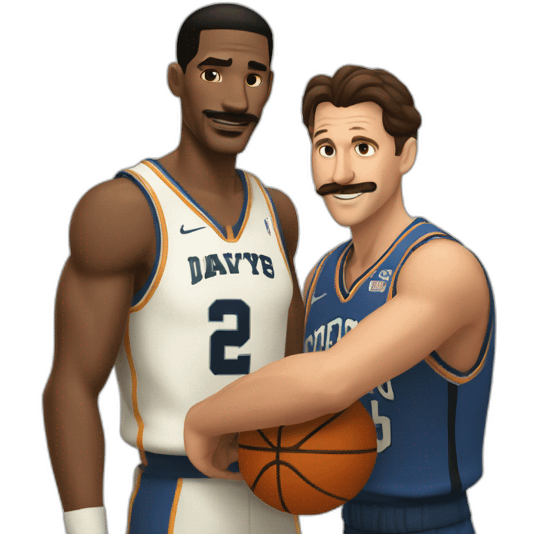 Richtofen and Dempsey playing basketball emoji