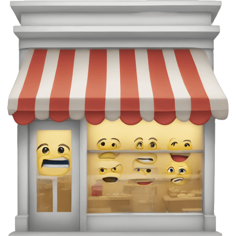 storefront business emoji