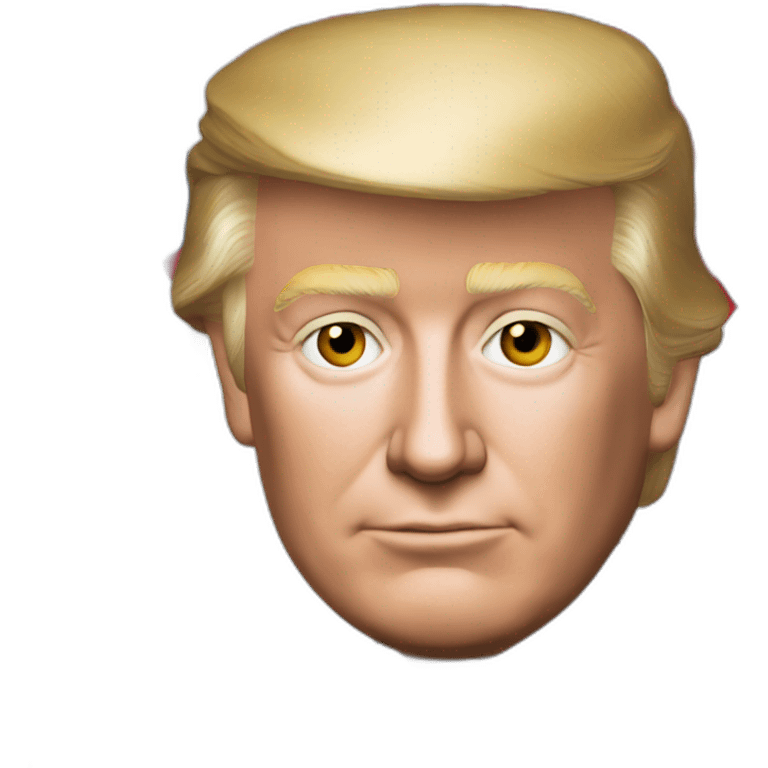 Donald trump with MAGA emoji