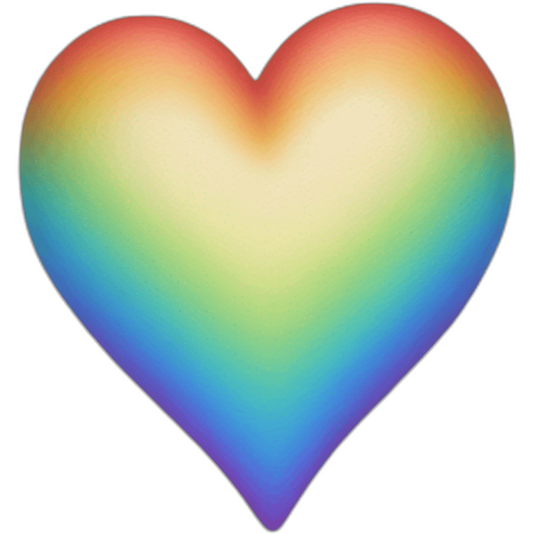 Rainbow Heart emoji