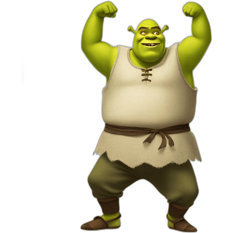 Shrek qui dance emoji