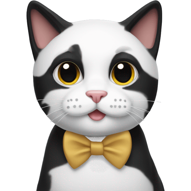 tuxedo cat emoji