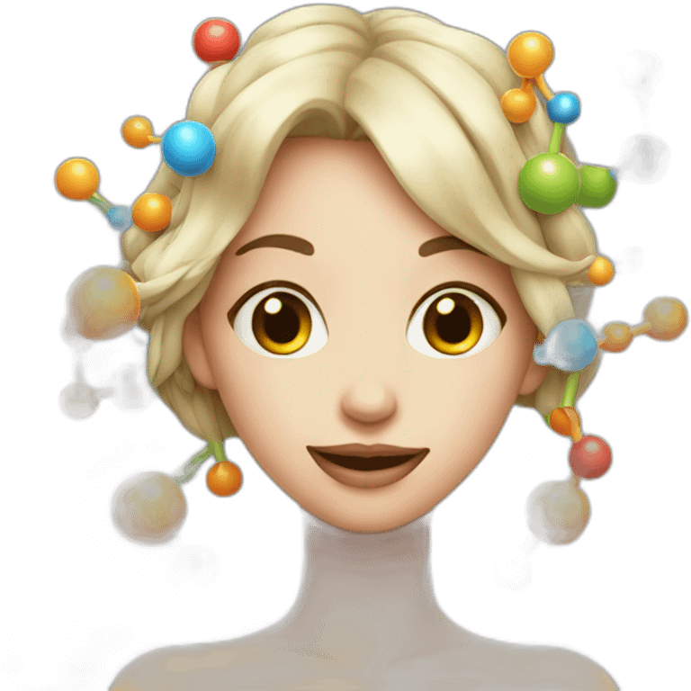 Molecule girl emoji