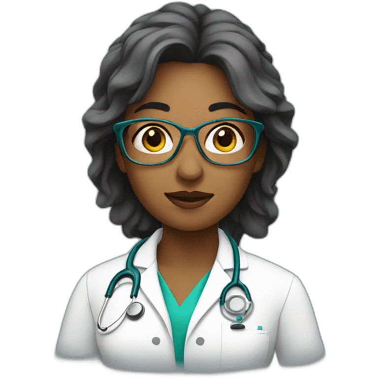 woman doctor doing things emoji