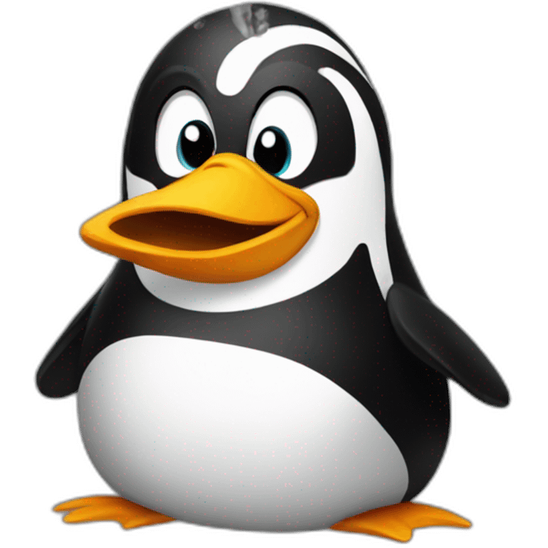 penguim smoke emoji