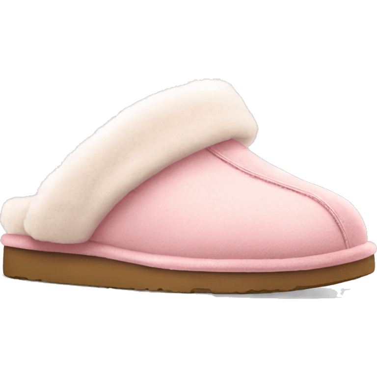 light pink ugg slippers  emoji