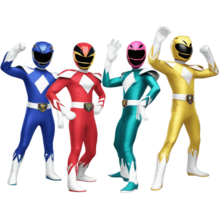 Power rangers emoji