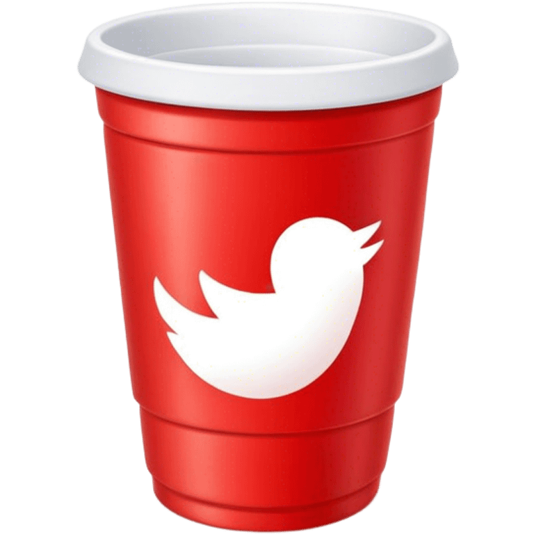 Red plastic cup emoji