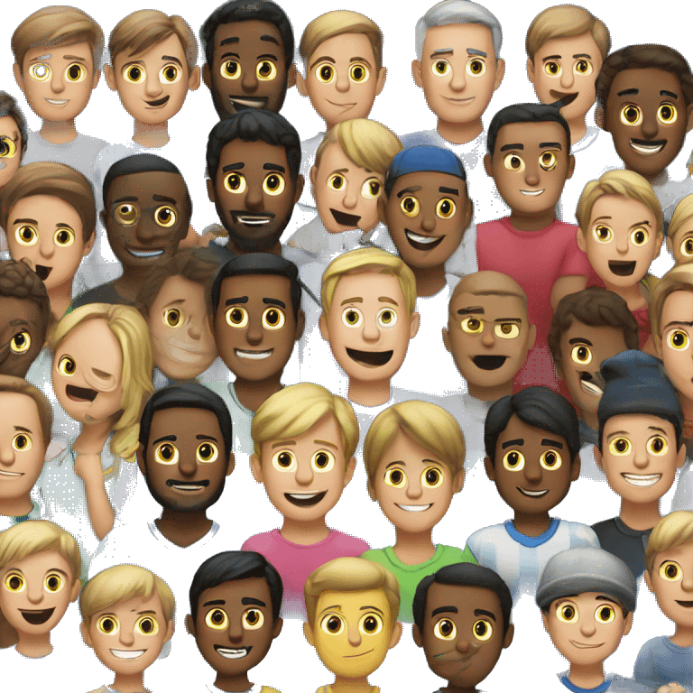 The family Laser (30 Boys) emoji