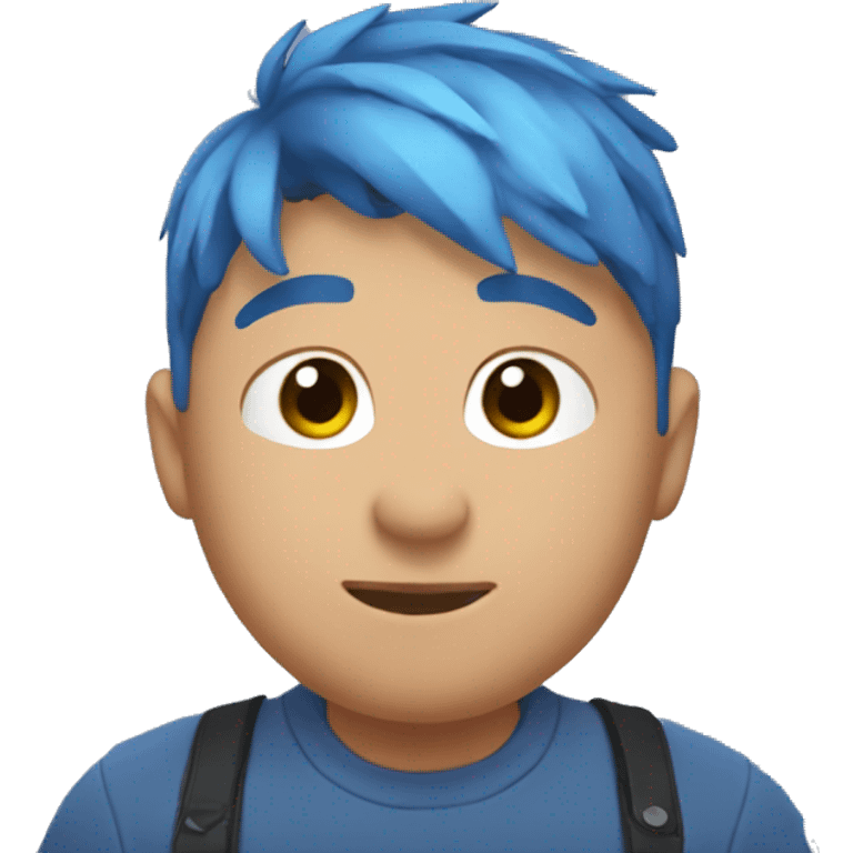 Blue vink from Tiktok  emoji